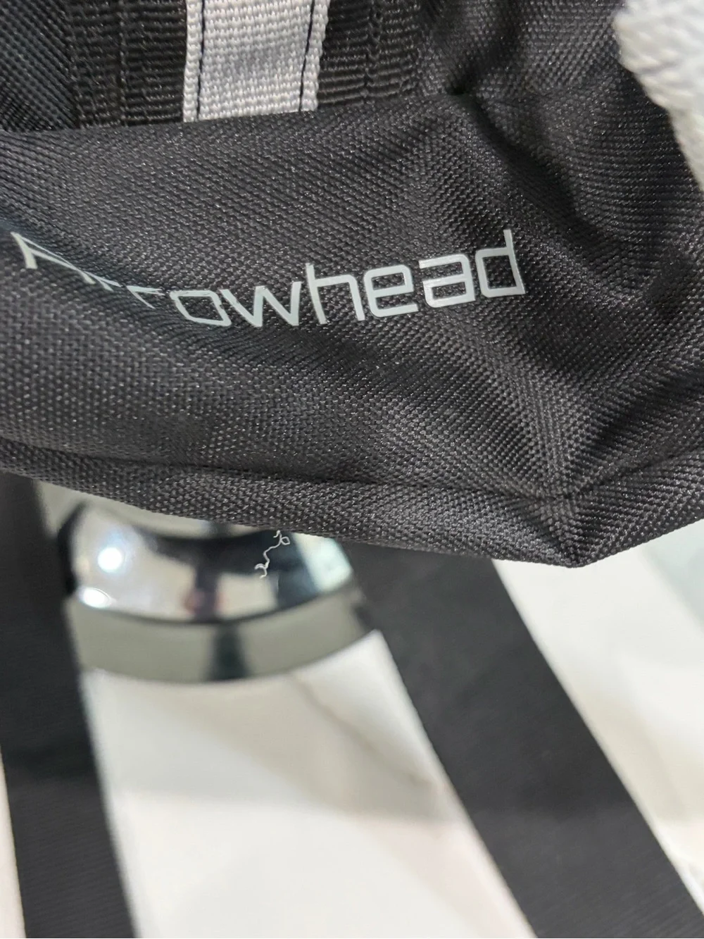 Arrow Black Outdoor Hiking Backpack with Gray Accents